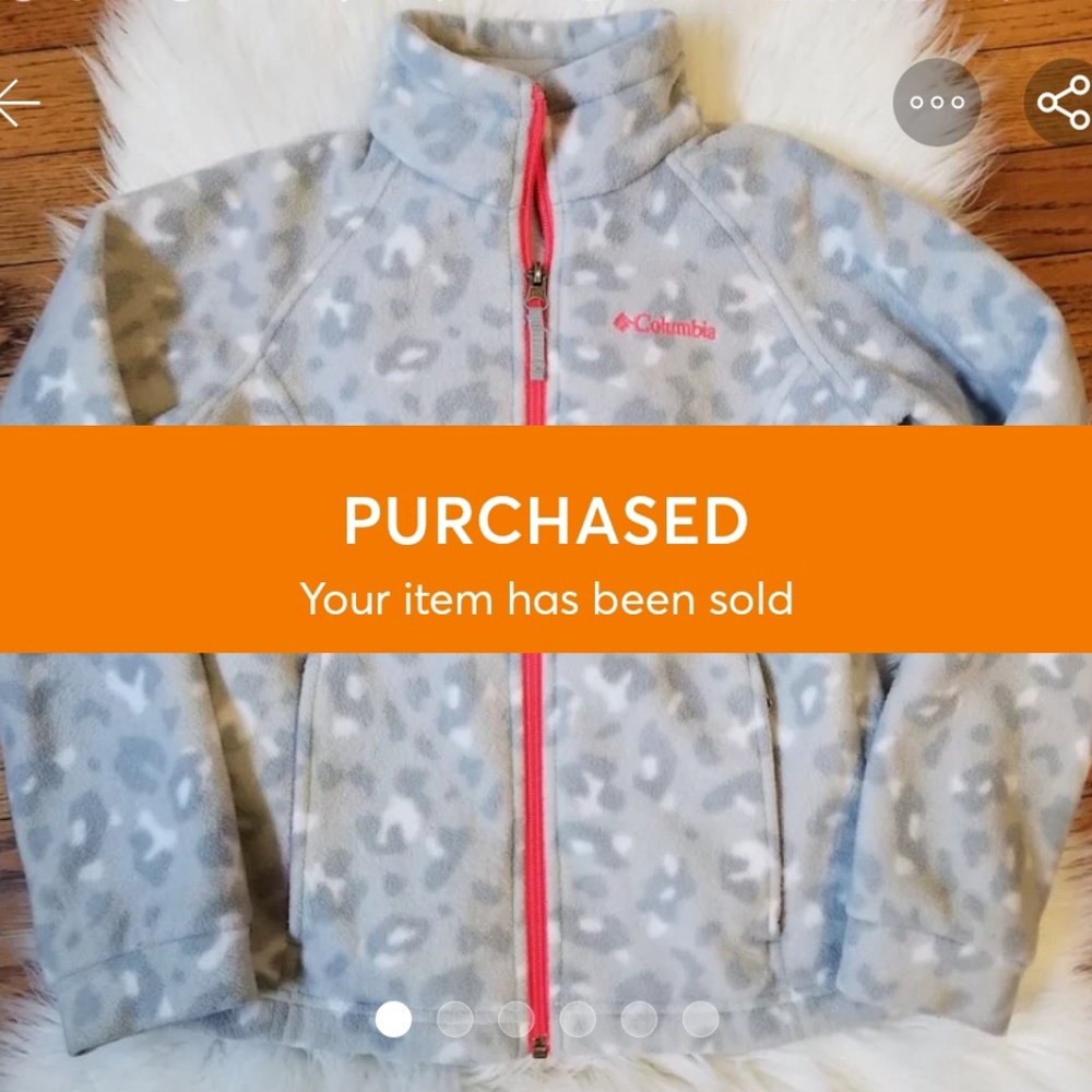 Columbia Fleece Girls Small